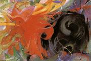 Franz Marc Fighting forms oil painting reproduction